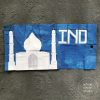 Taj Mahal in India quilt block. Foundation paper piecing (FPP) quilt. Available at wholecirclestudio.com