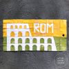 Colosseum in Rome, Italy quilt block. Foundation paper piecing (FPP) quilt. Available at wholecirclestudio.com