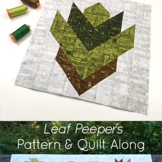 Looking for a fun, autumn quilting project?Join Leah Day and Sheri Cifaldi-Morrill of Whole Circle Studio in this easy fall quilt along. Leaf Peepers is the perfect table runner or wall hanging for Thanksgiving. Join us as we give tips and tutorials as we make these quilt blocks together! Visit http://blog.wholecirclestudio.com/leafpeepers for all the Quilt Along details.