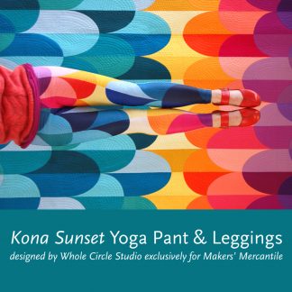 Kona Sunset leggings. Looks like a modern quilt with texture, but they're actually made of a 4-way stretch polyester/spandex blend that conforms to your body in every direction. Perfect for yoga class, a night out on the town or just making a bold statement!