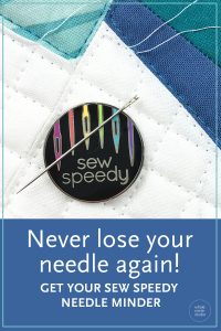Never lose your sewing needle again! Show your loving of sewing off to the world with this enamel magnetic pin (and needle minder). When you're not using your sewing needles, let this sturdy magnetic enamel needle keeper hold them for you! Great for when you're doing handwork on the couch, in the car or on the go. Leave it next to your sewing machine to hold your used needles until you can properly dispose of them. It's also a handy tool to have when you inevitably drop your needles or pins and need something magnetic to pick them up!